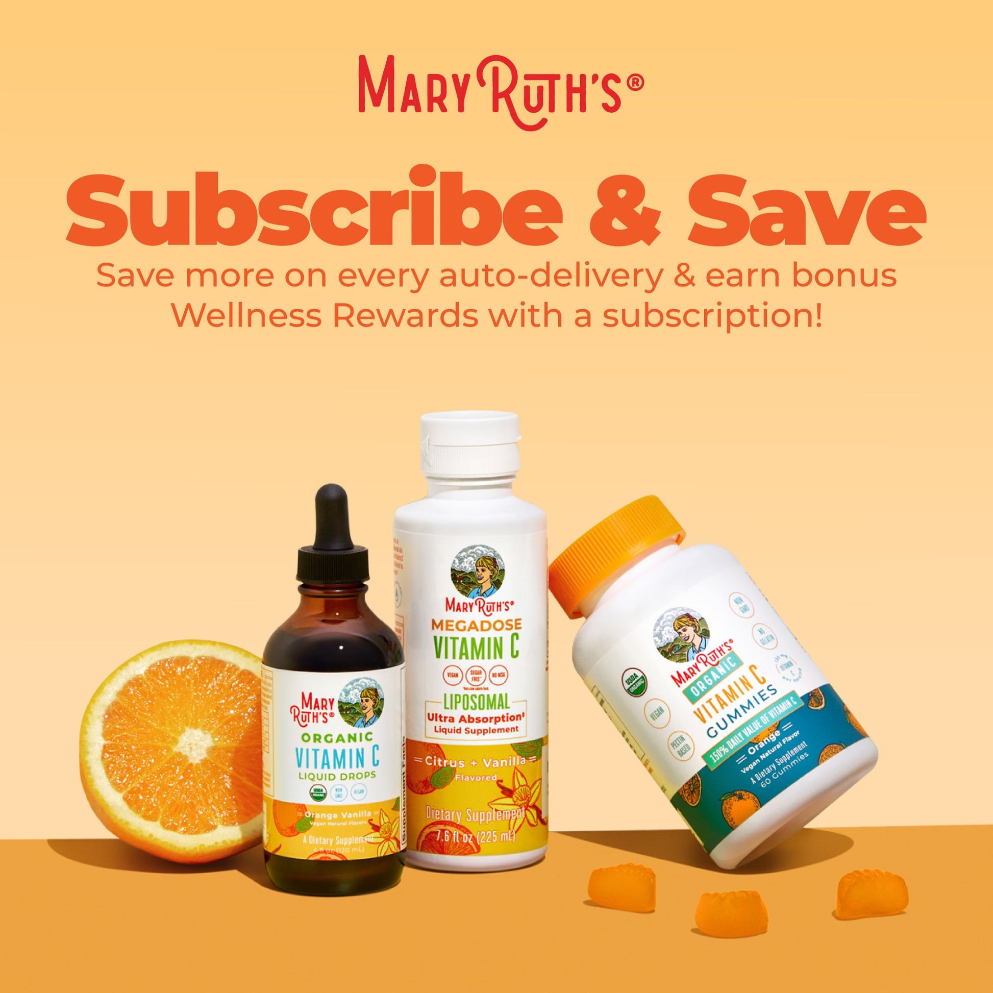 Megadosis de Vitamina C Liposomal - MaryRuth Organics