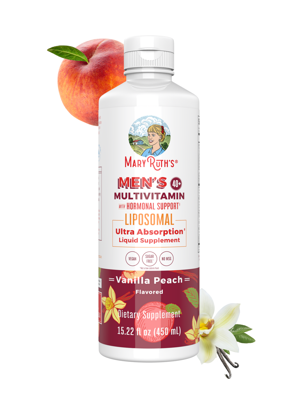 Multivitamínico Liposomal para Hombre 40+ - MaryRuth Organics