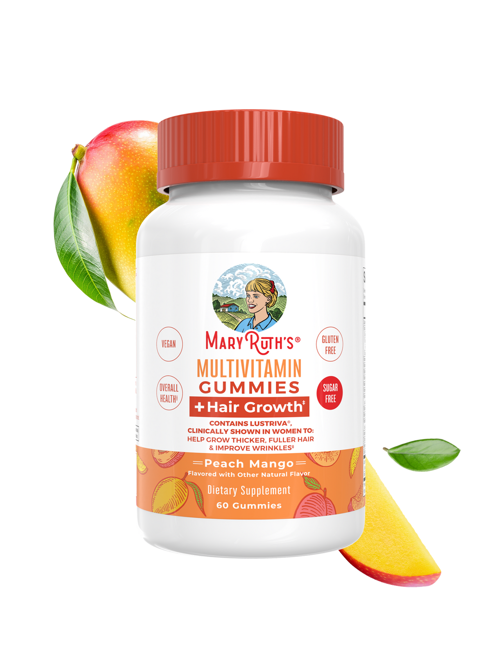 Gomitas Multivitamínicas + Crecimiento Capilar - MaryRuth Organics