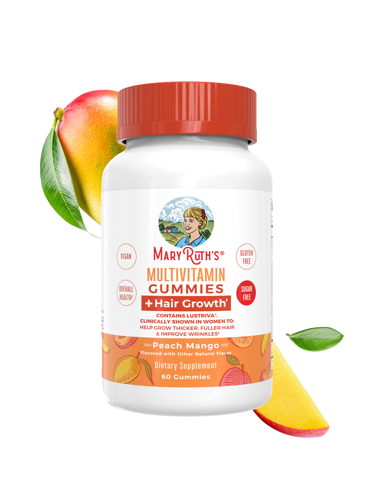 Gomitas Multivitamínicas + Crecimiento Capilar - MaryRuth Organics