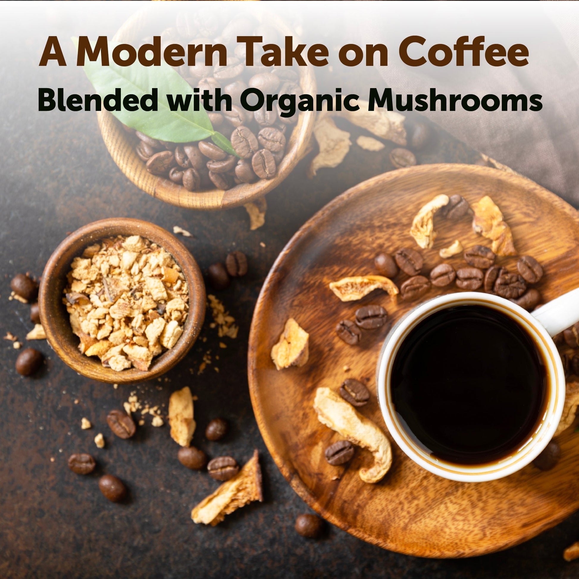 Café de Hongos Instantáneo 10 en 1 - Micro Ingredients