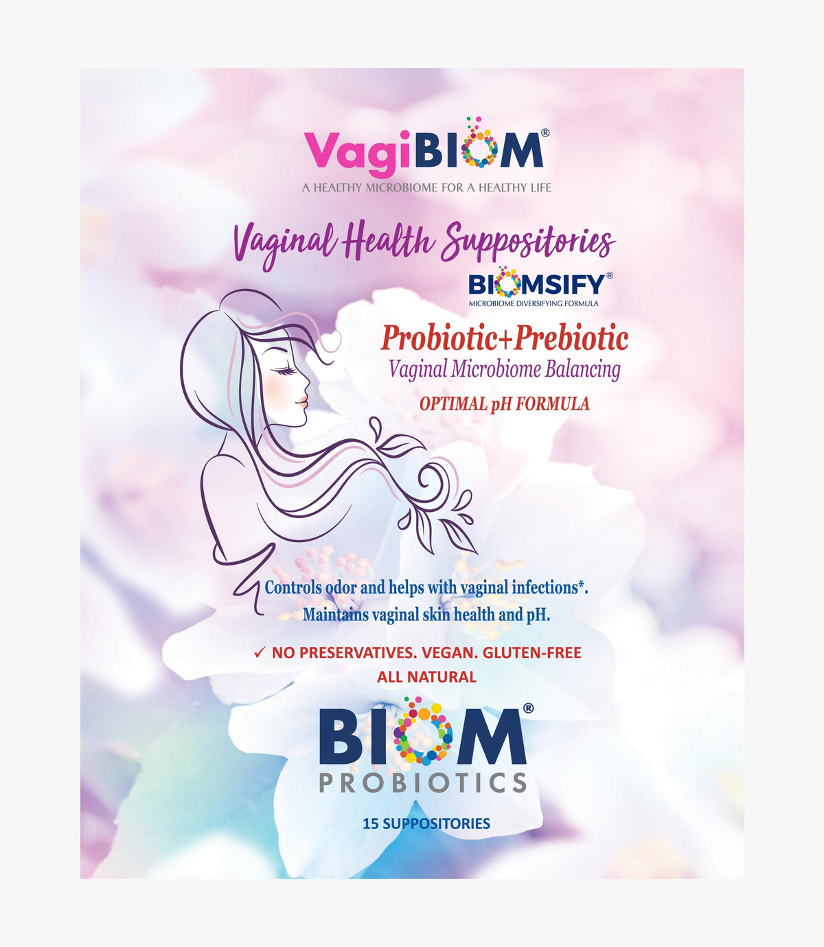 Óvulo Probiótico Vaginal Natural - VagiBiom