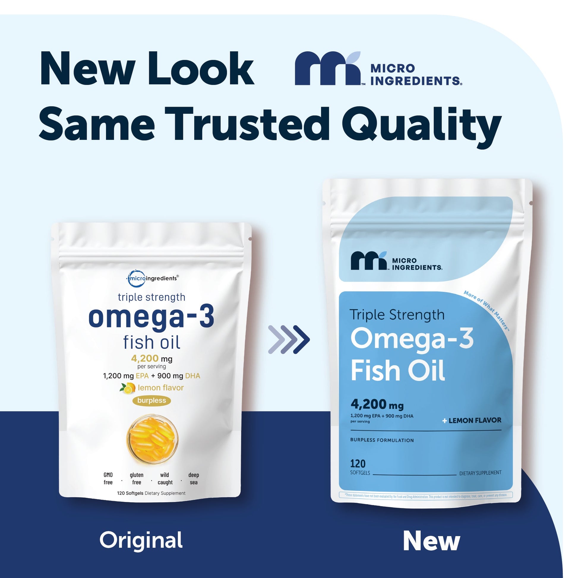 Aceite de Pescado Omega-3 Triple Fuerza - Micro Ingredients