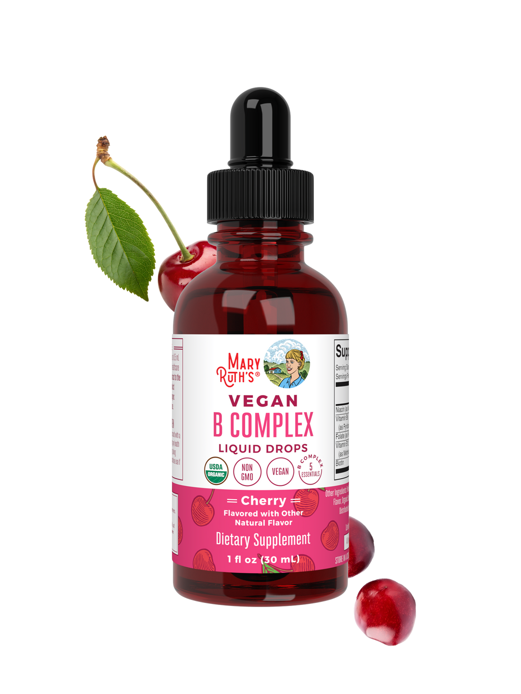 Gotas de Complejo B Vegano - MaryRuth Organics