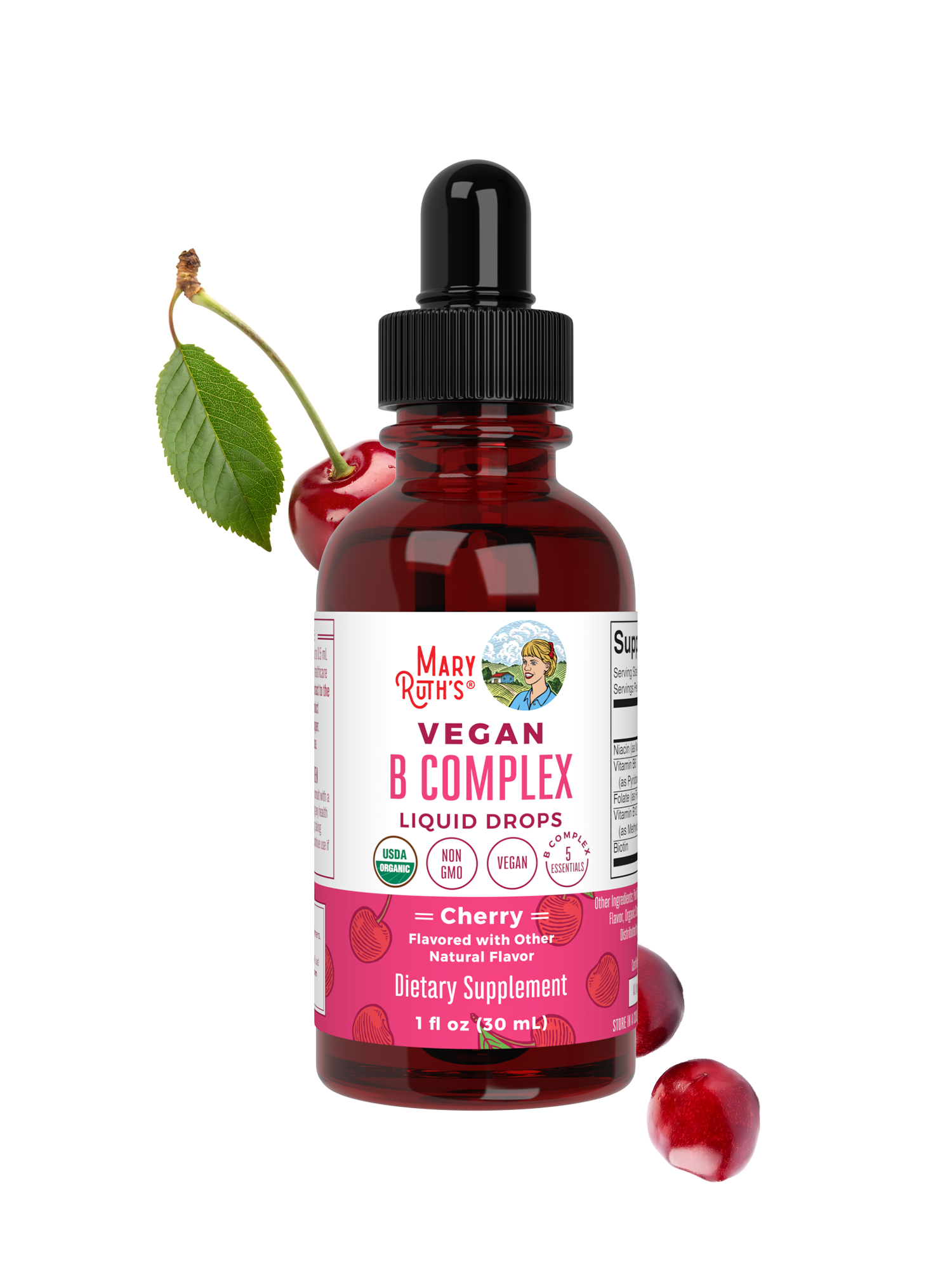 Gotas de Complejo B Vegano - MaryRuth Organics