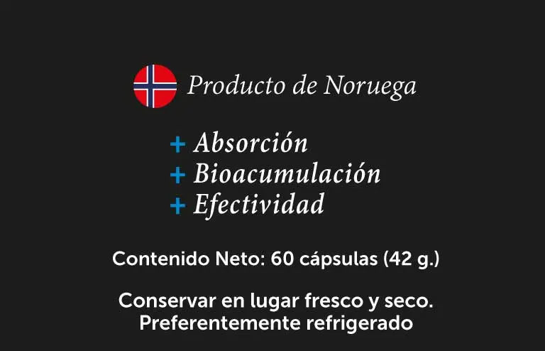 Omega Plus 490mg con Extracto de Caviar de Arenque Noruego - Wellplus