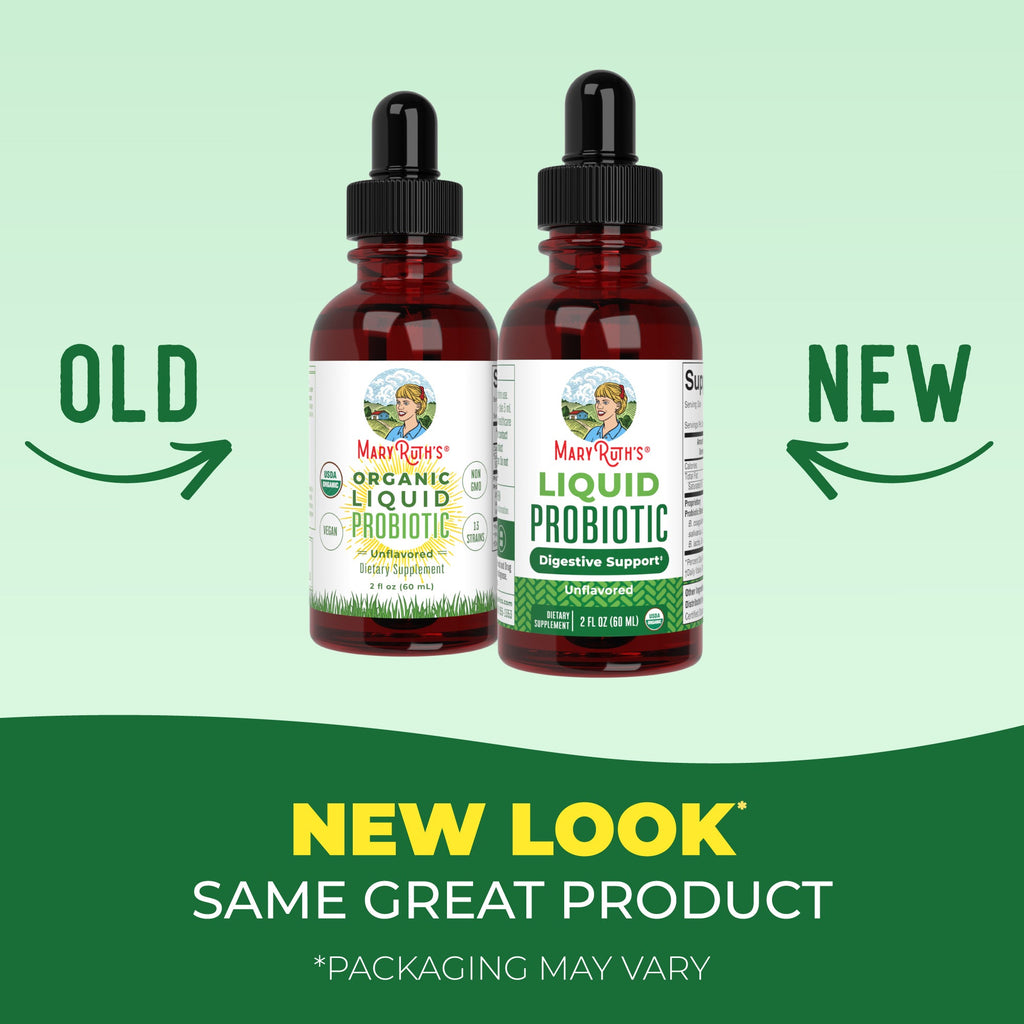 Probiótico Líquido Orgánico Tamaño Viaje - MaryRuth Organics