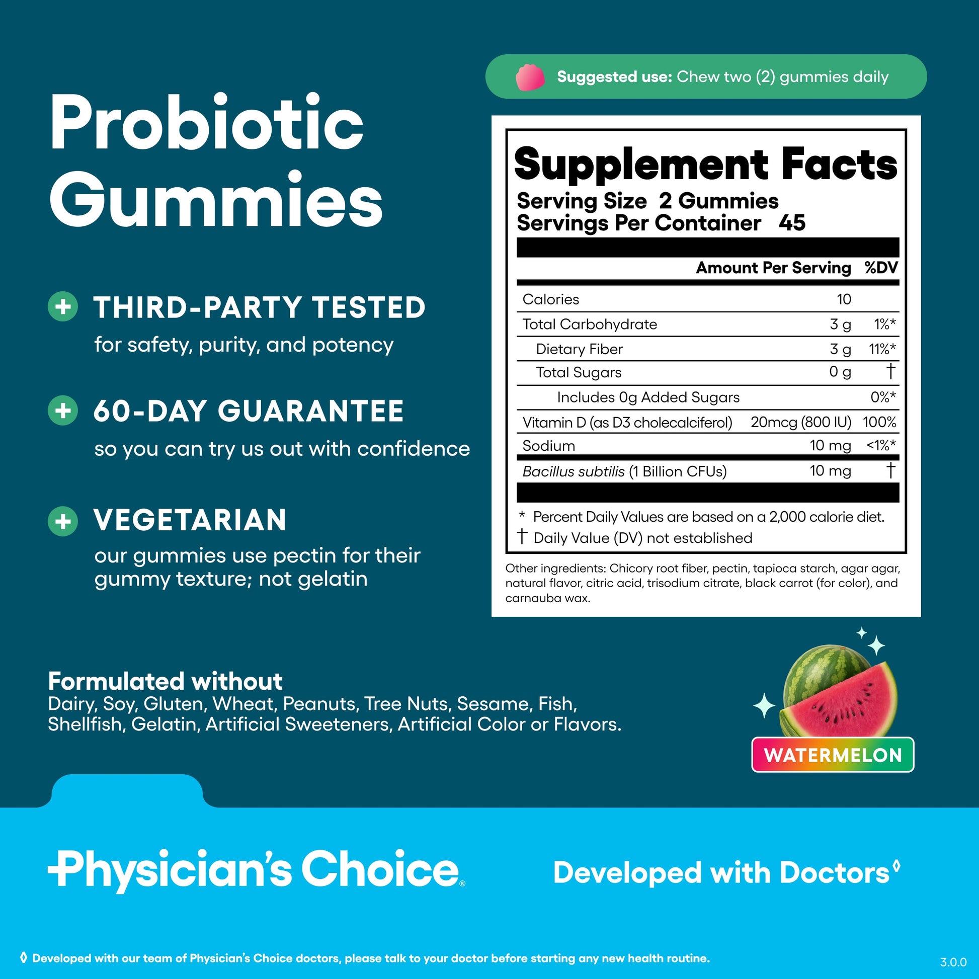 Gomitas Probióticas - Physician's Choice