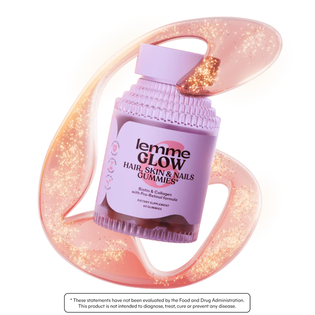 Glow, Hair, Skin & Nails Gummies - Lemme