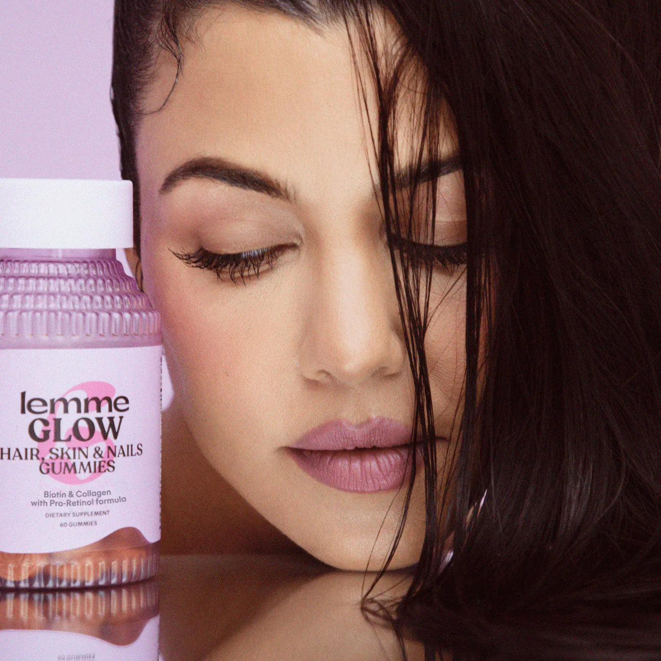 Glow, Hair, Skin & Nails Gummies - Lemme