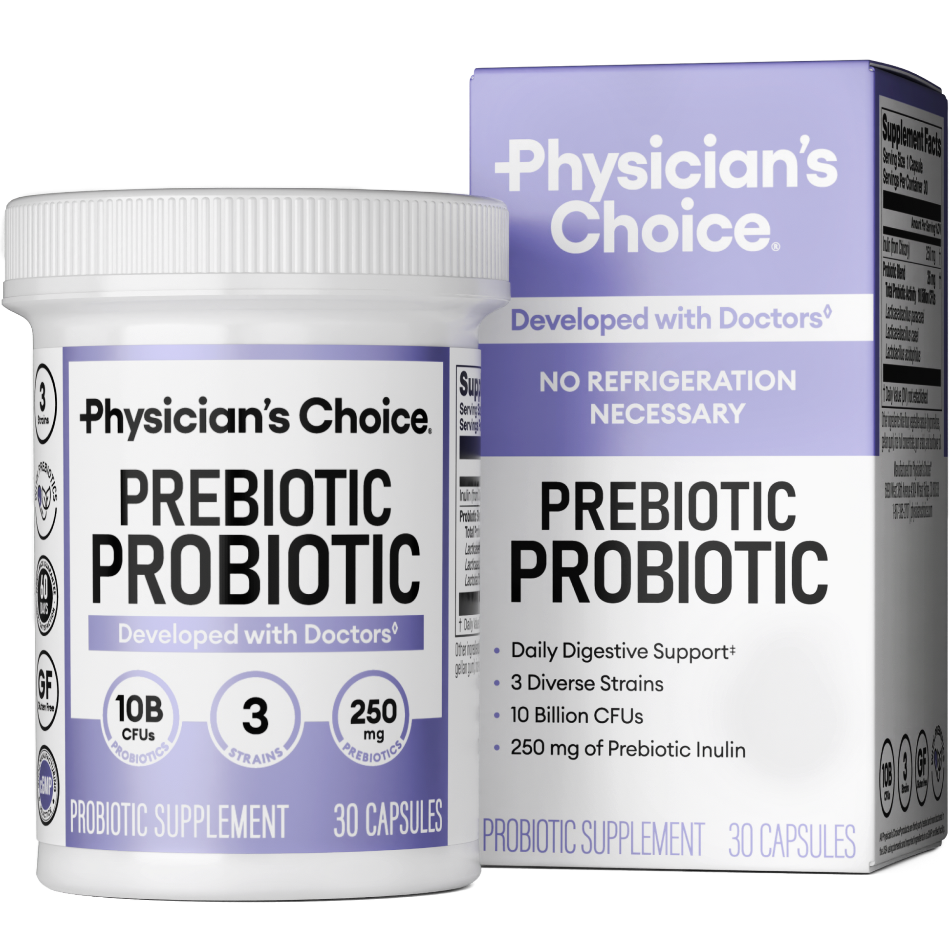 Prebiótico y Probiótico - Physician's Choice
