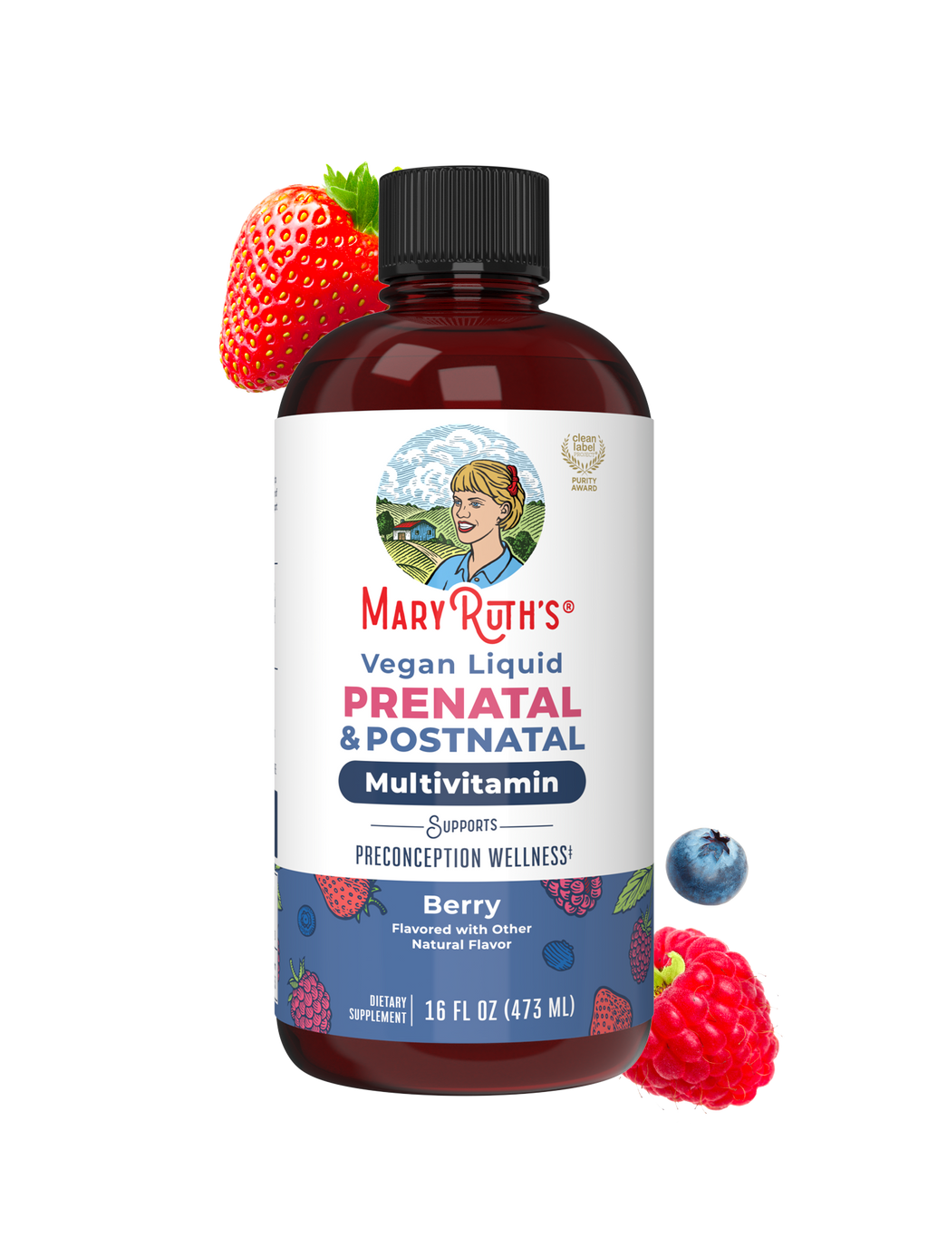 Multivitamínico Líquido Prenatal y Posnatal - MaryRuth Organics