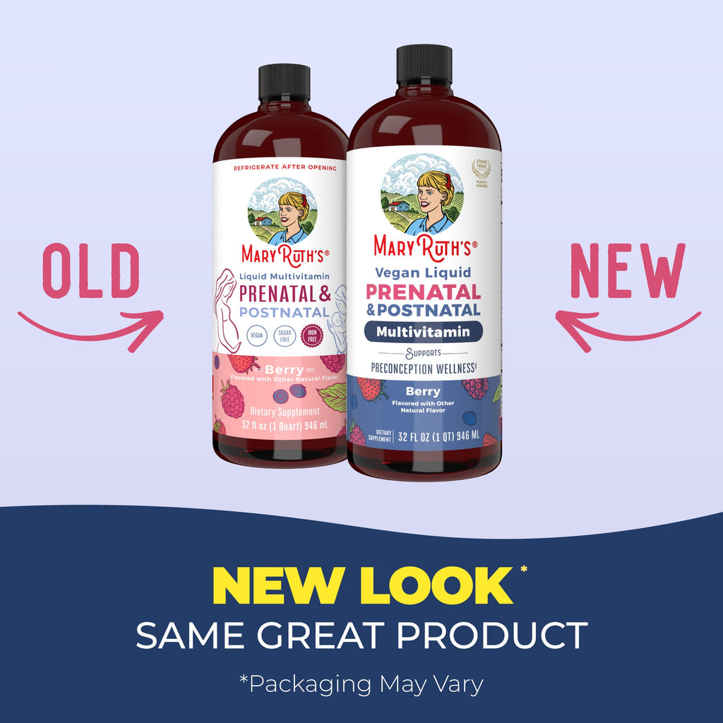 Multivitamínico Líquido Prenatal y Posnatal - MaryRuth Organics