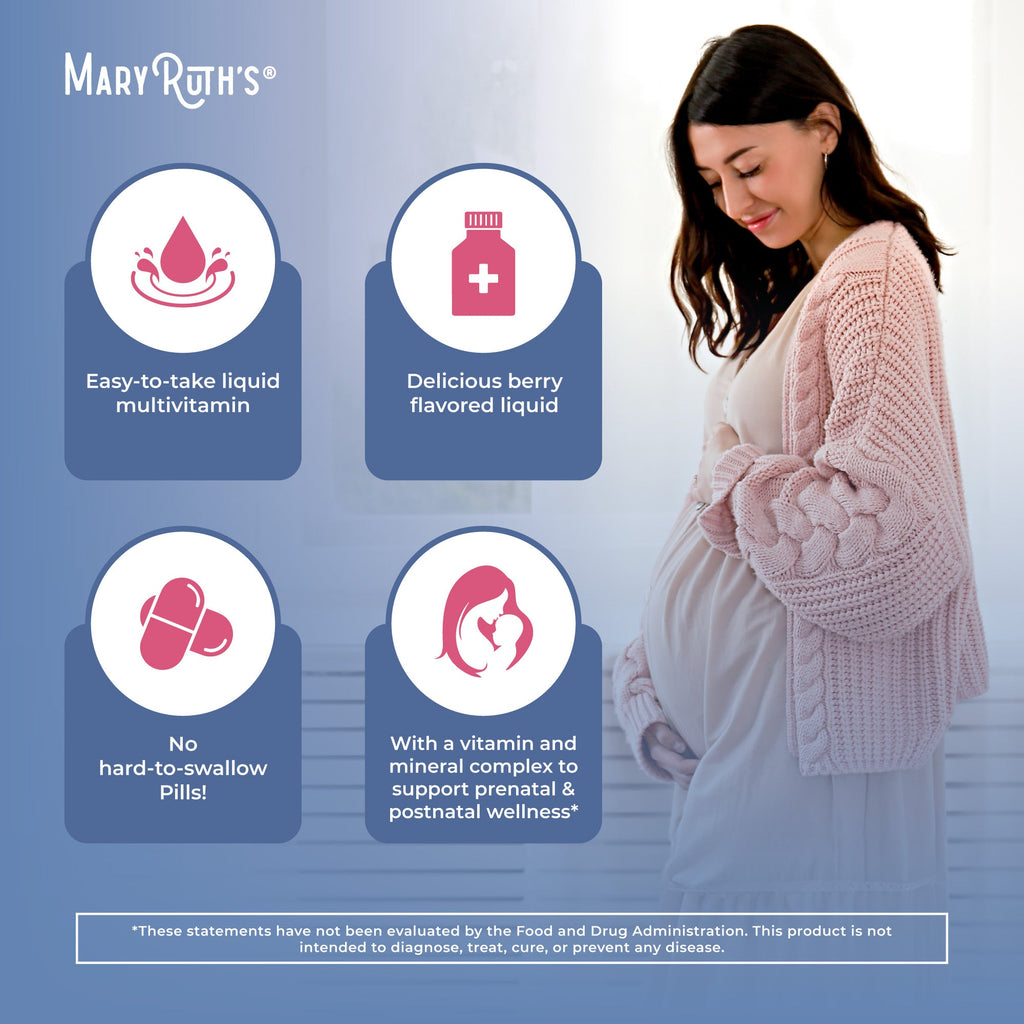 Multivitamínico Líquido Prenatal y Posnatal - MaryRuth Organics