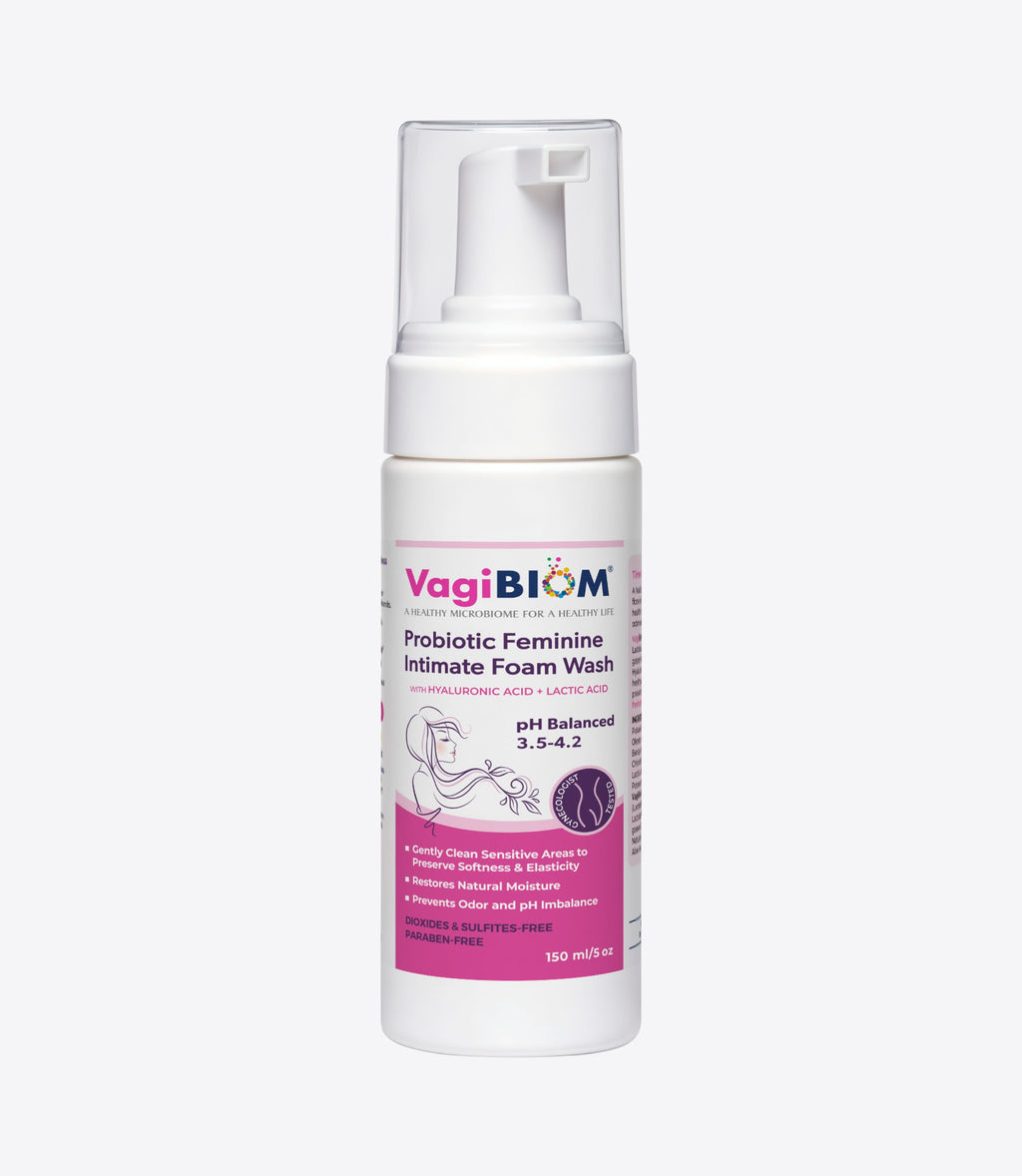 Espuma Limpiadora Íntima Femenina Probiótica - VagiBiom