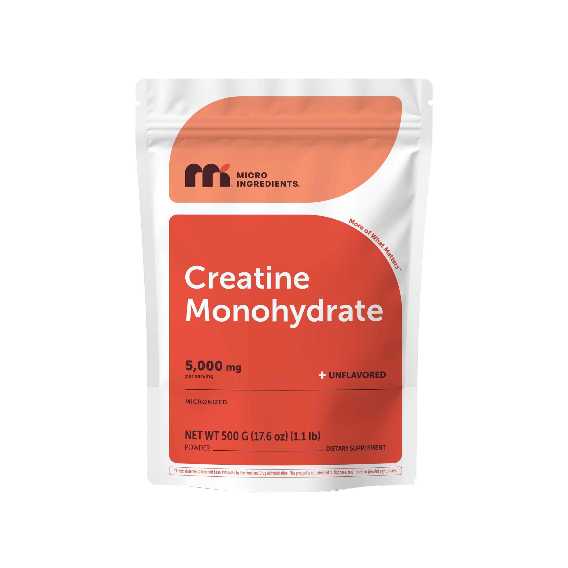 Creatina Monohidratada Micronizada - Micro Ingredients
