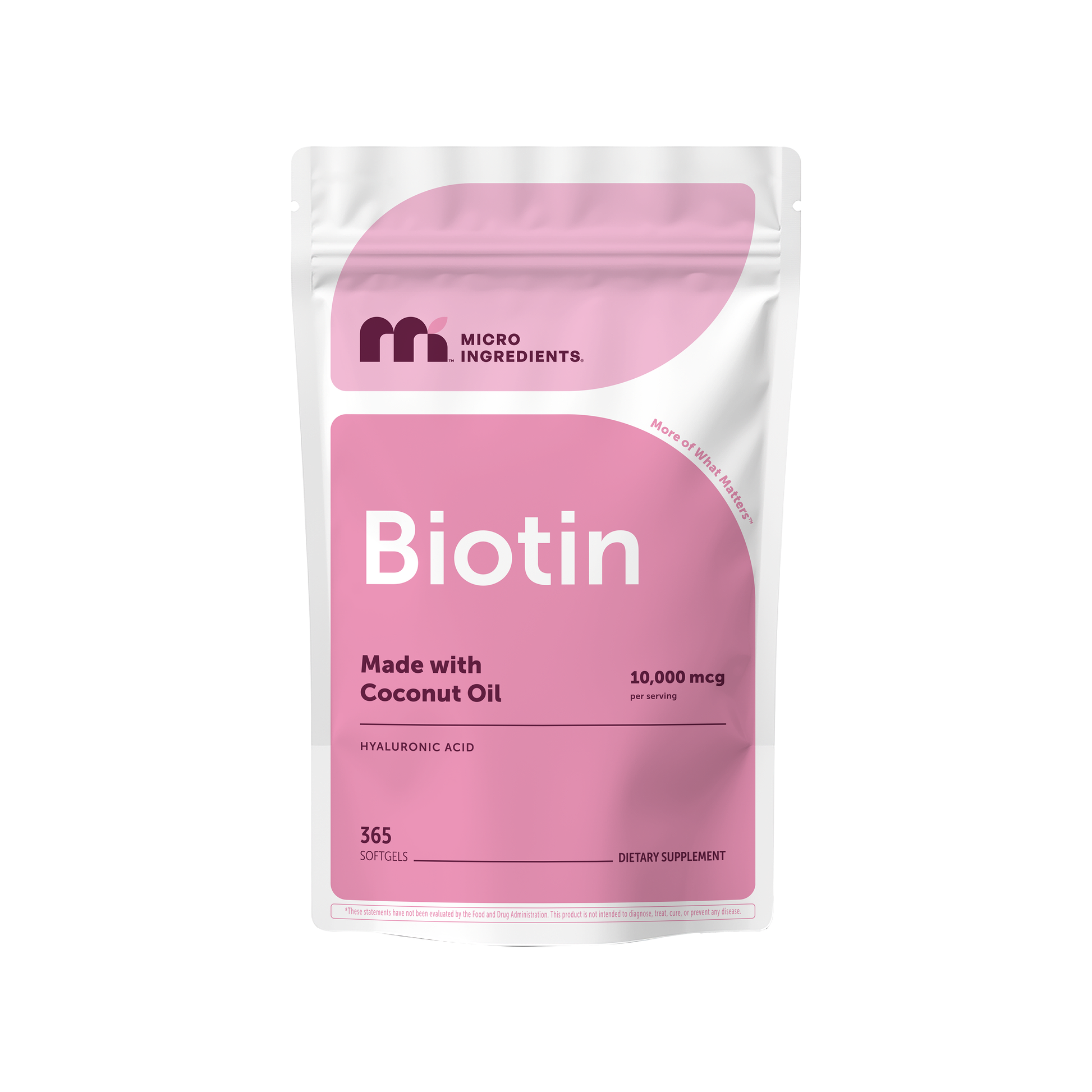 Biotina con Ácido Hialurónico - Micro Ingredients