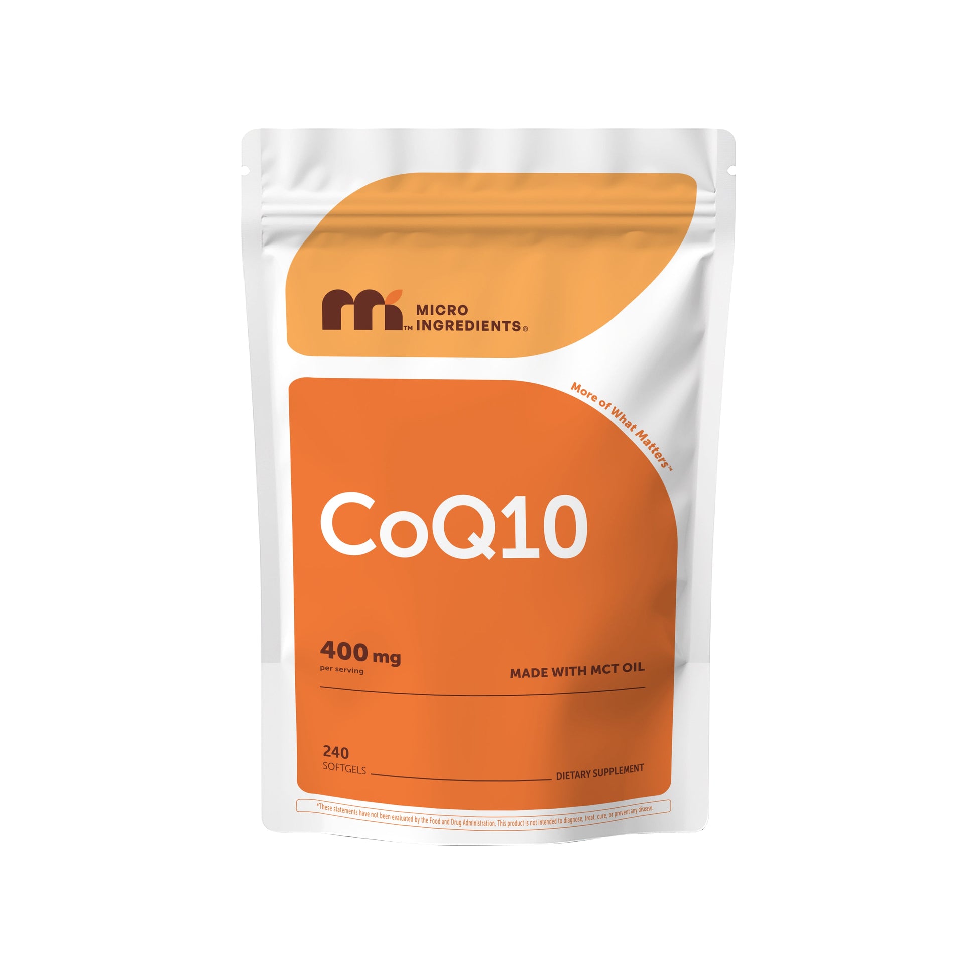 CoQ10 con Aceite MCT de Coco - Micro Ingredients