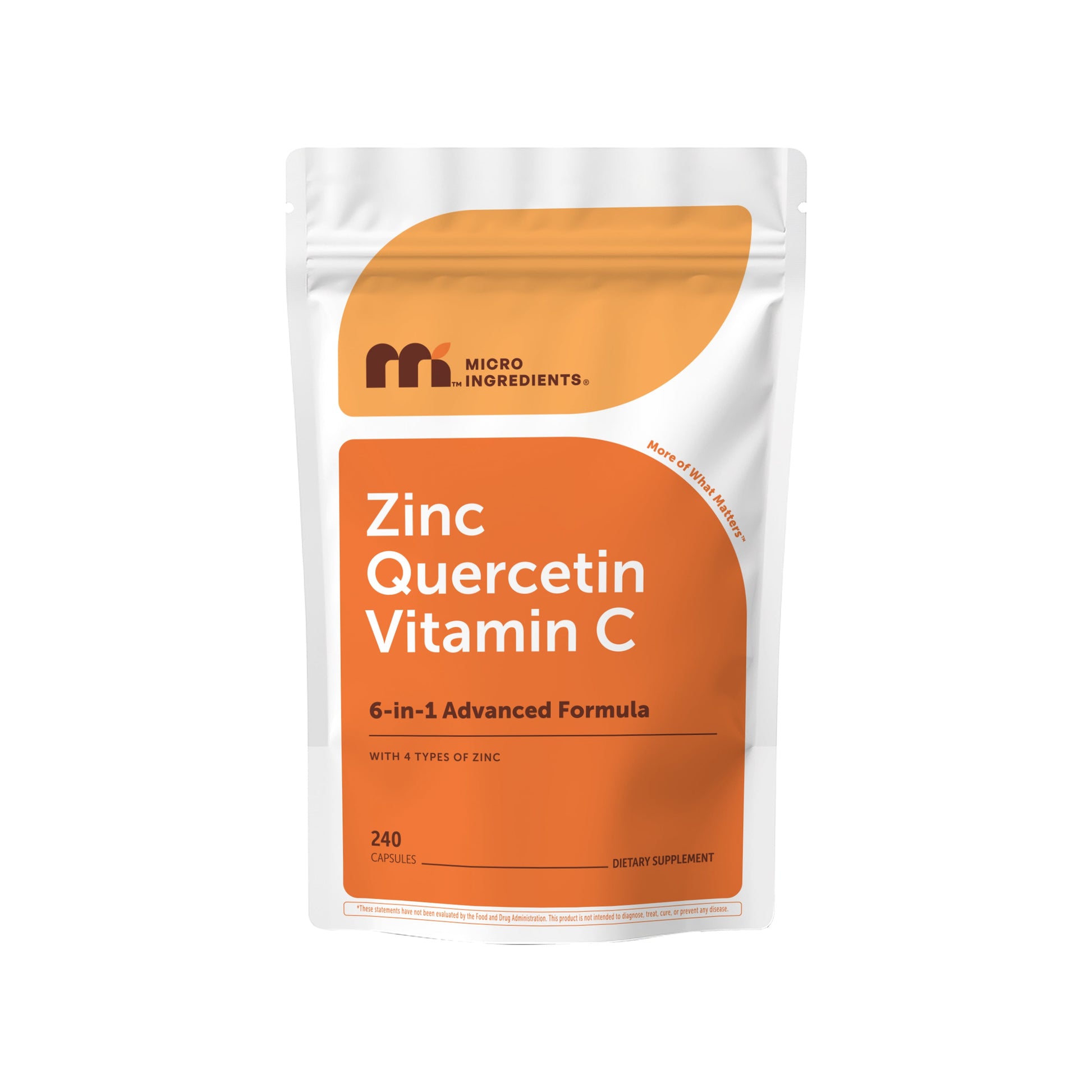 Complejo de Zinc y Quercetina 6 en 1 - Micro Ingredients