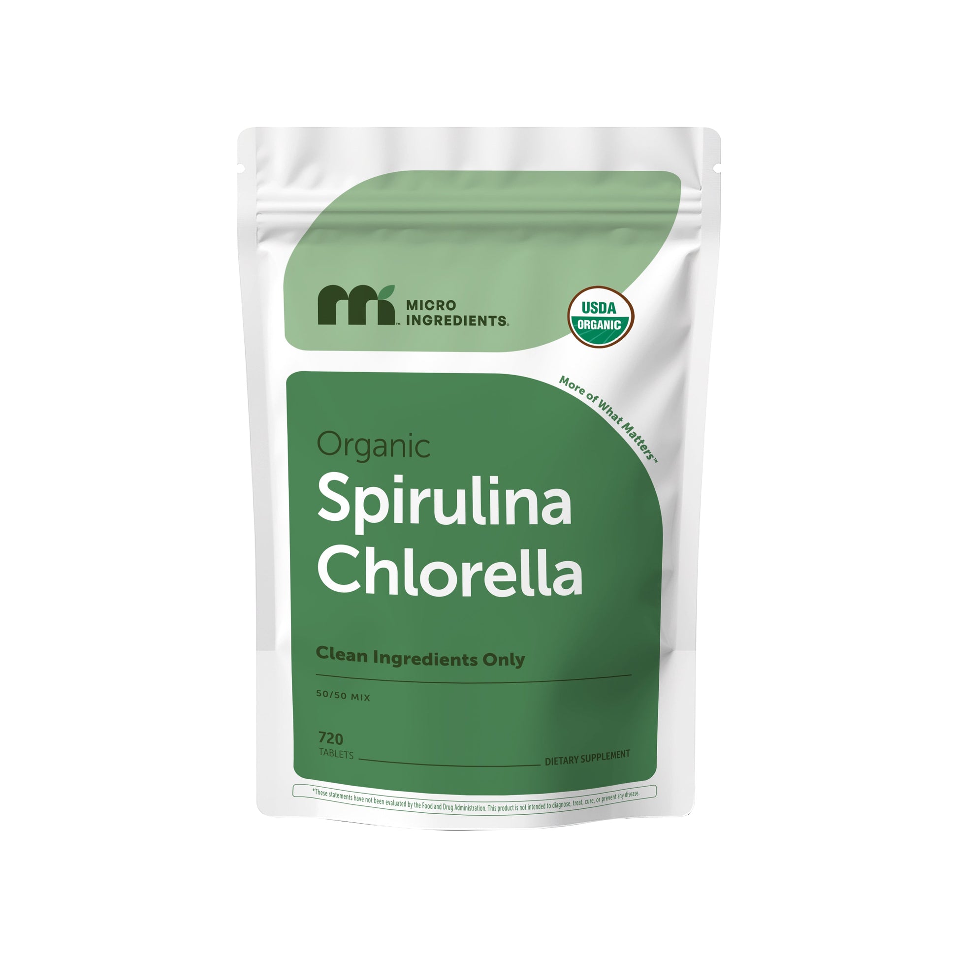 Espirulina y Chlorella Orgánica - Micro Ingredients