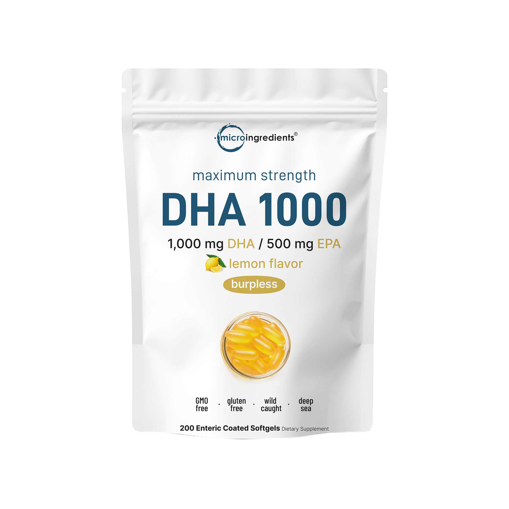 Aceite de Pescado Omega-3 DHA - Micro Ingredients