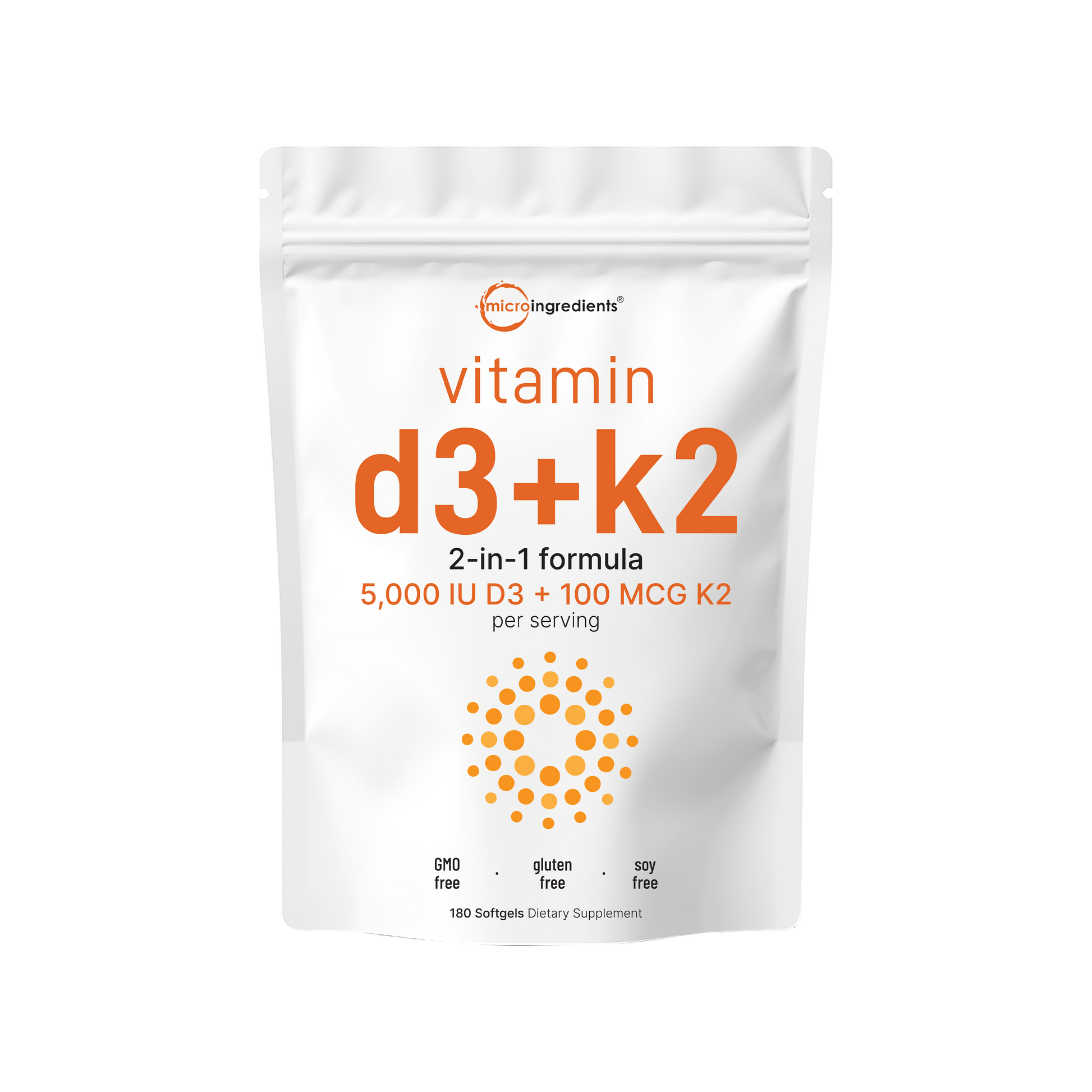 Vitamina D3 K2 5000UI - Micro Ingredients
