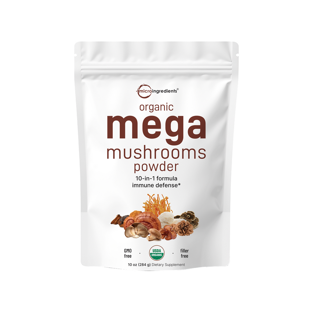 Polvo Mega 10 Hongos Orgánico - Micro Ingredients