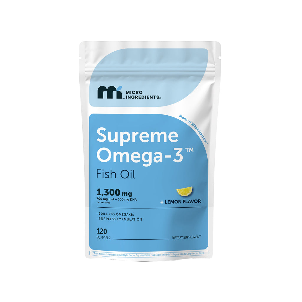 Aceite de Pescado Omega-3 Supremo - Micro Ingredients