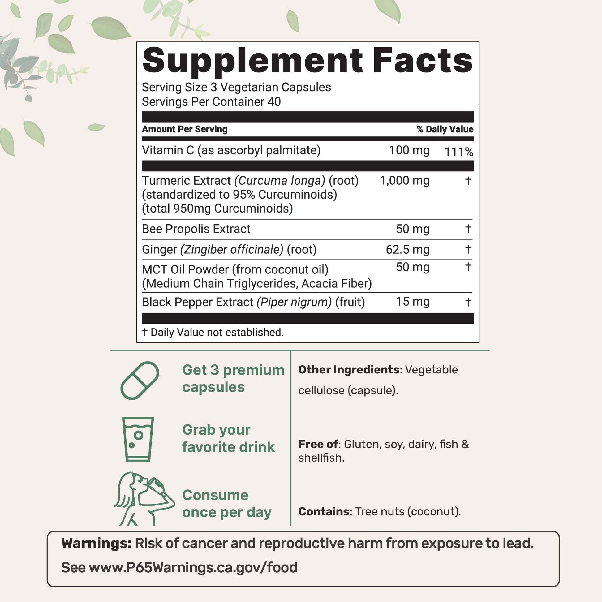 Cúrcuma Curcumina - Micro Ingredients
