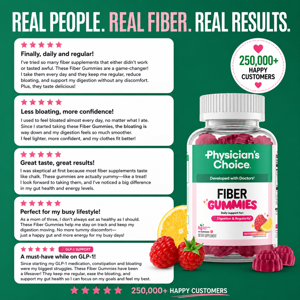 Gomitas de Fibra - Physician's Choice