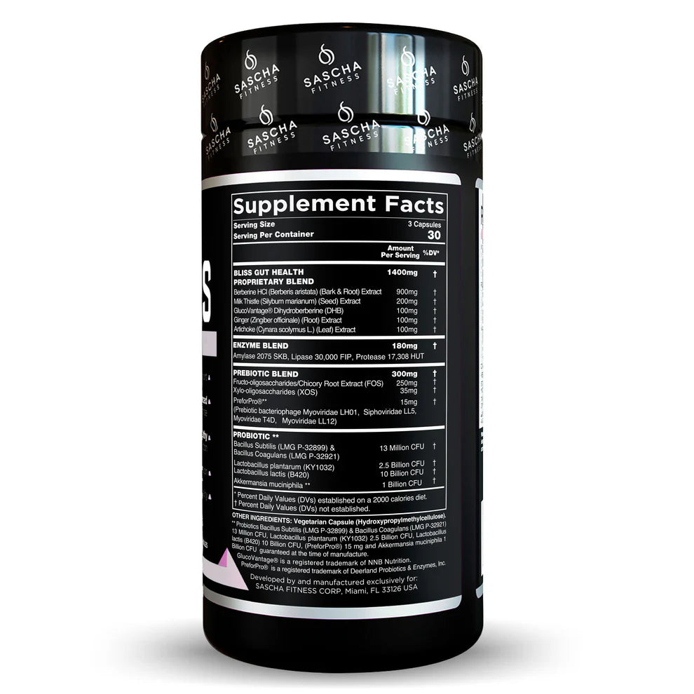 Bliss Salud intestinal y digestiva – Sascha Fitness
