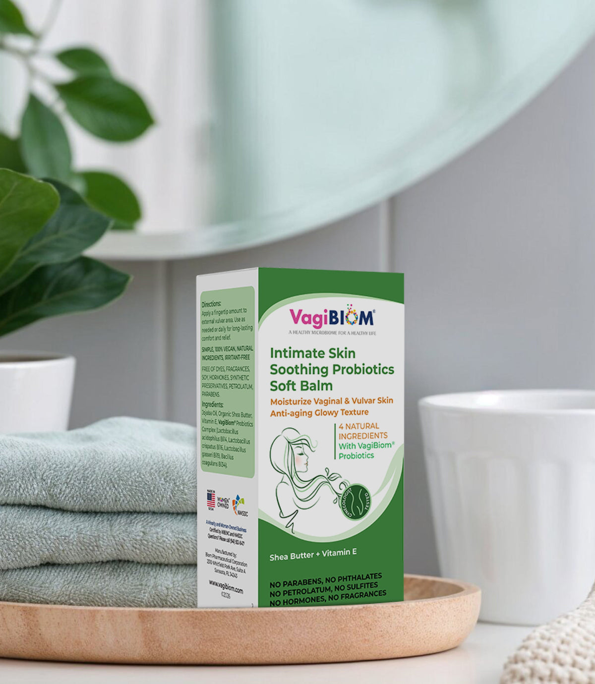 Bálsamo Suave Probiótico Calmante para la Piel Íntima - VagiBiom