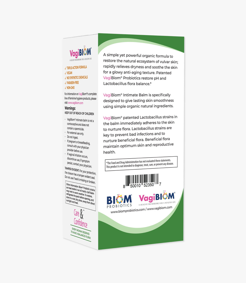 Bálsamo Suave Probiótico Calmante para la Piel Íntima - VagiBiom