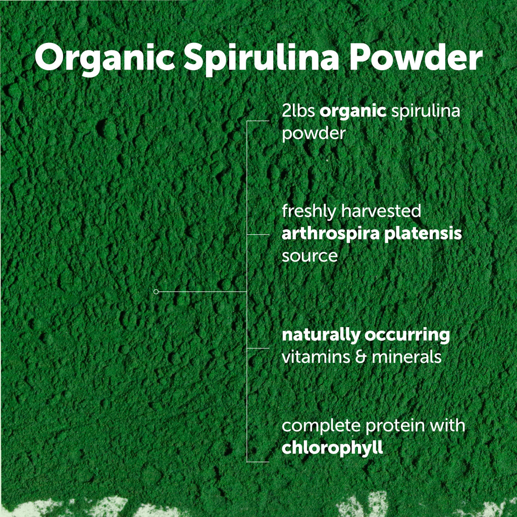 Polvo de Espirulina Orgánica - Micro Ingredients