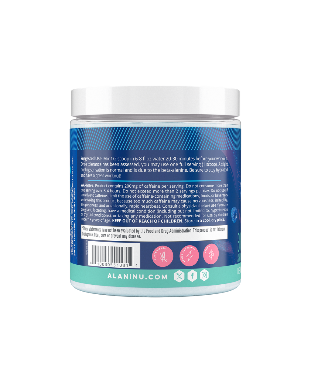 Pre-Entreno - Breezeberry - Alani Nu