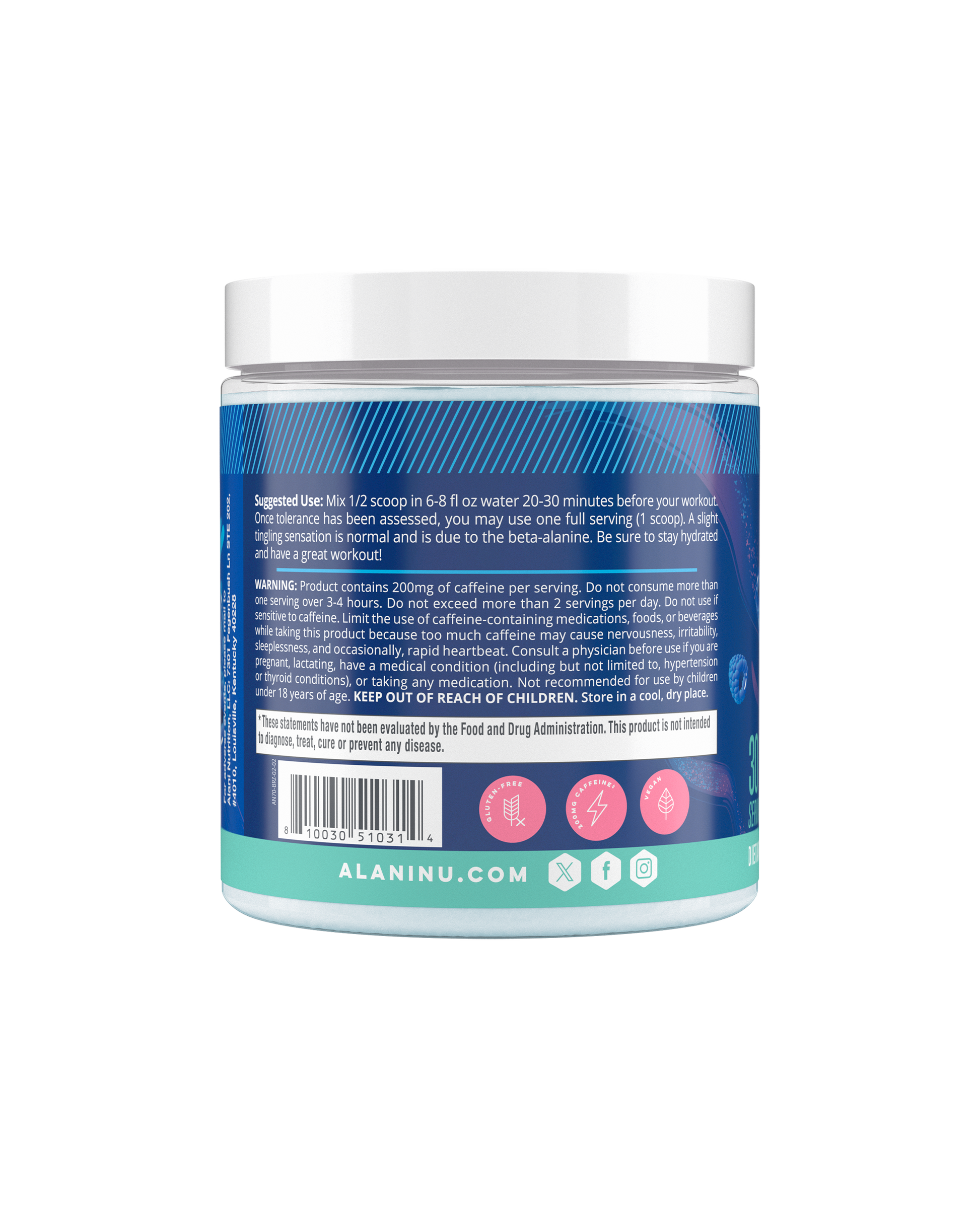 Pre-Entreno - Breezeberry - Alani Nu