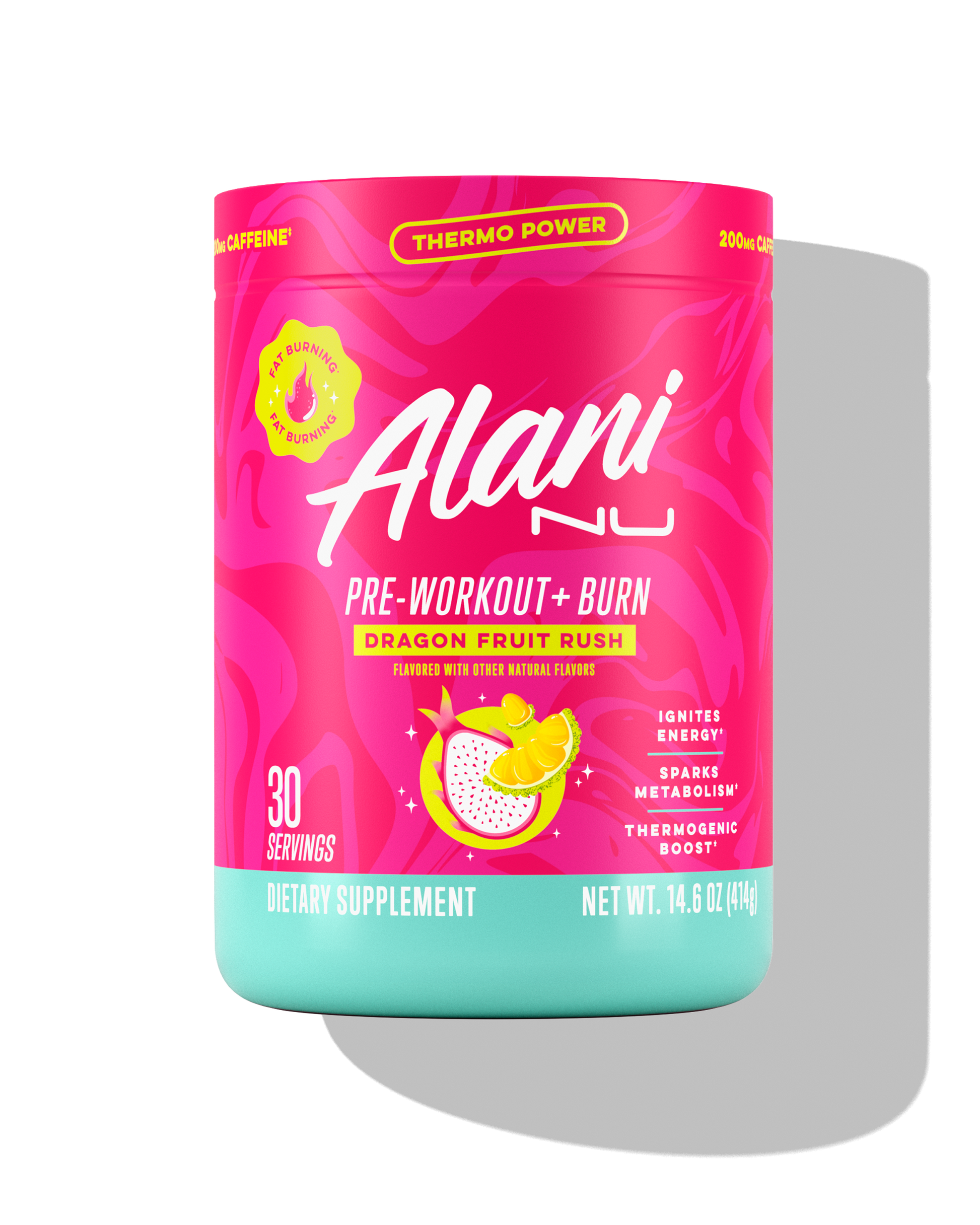 Pre-Entreno+ Burn - Dragon Fruit Rush - Alani Nu