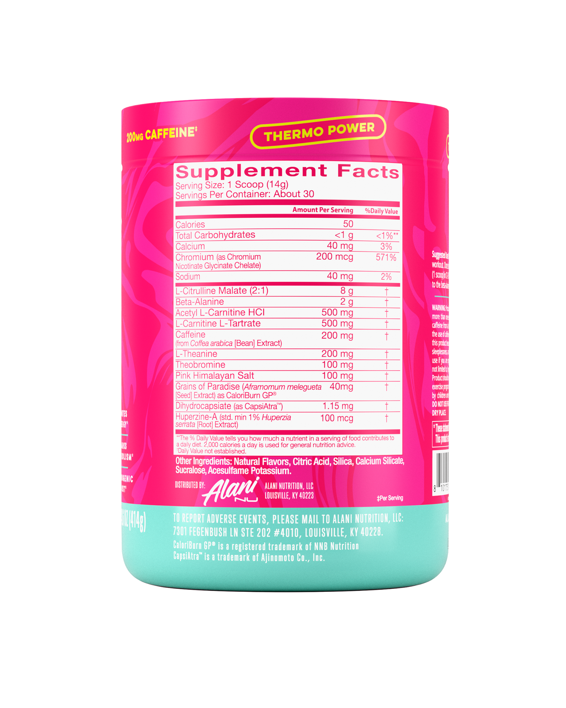 Pre-Entreno+ Burn - Dragon Fruit Rush - Alani Nu