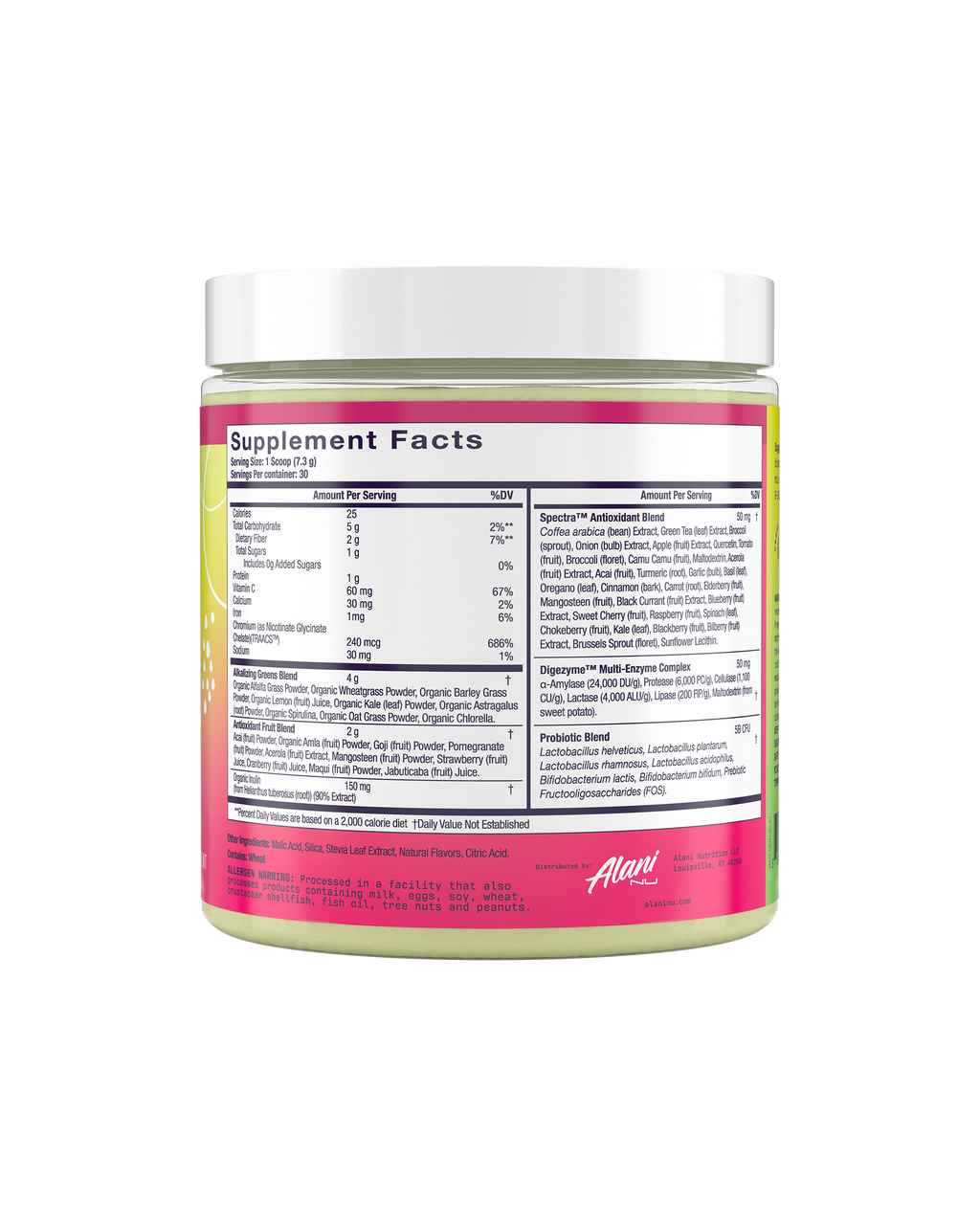 Super Greens - Wild Berry - Alani Nu