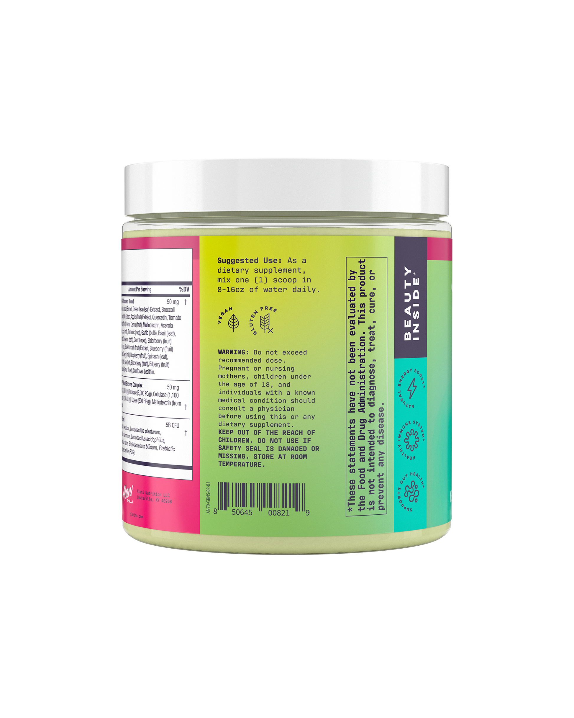Super Greens - Wild Berry - Alani Nu
