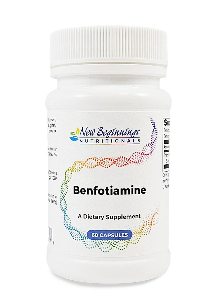 Benfotiamina, Vitamina B1 (60 cápsulas) - New Beginnings