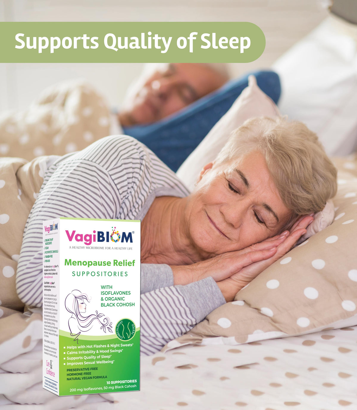 Óvulos para Alivio de la Menopausia - VagiBiom