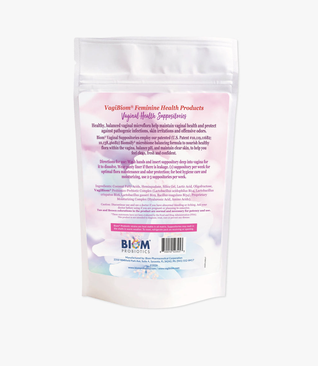 Óvulo Probiótico Vaginal Sin Fragancia - VagiBiom