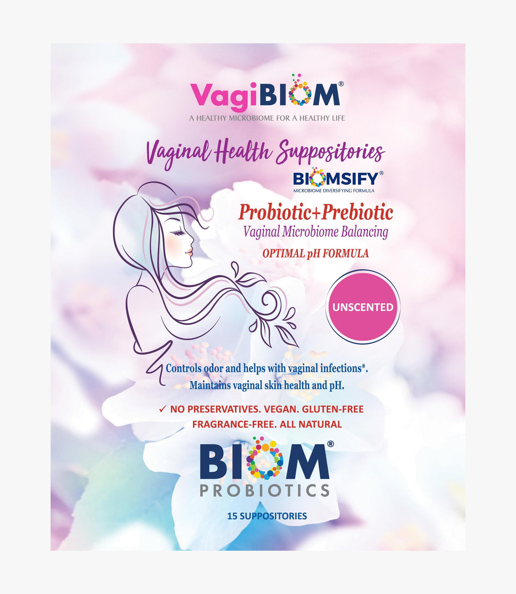 Óvulo Probiótico Vaginal Sin Fragancia - VagiBiom
