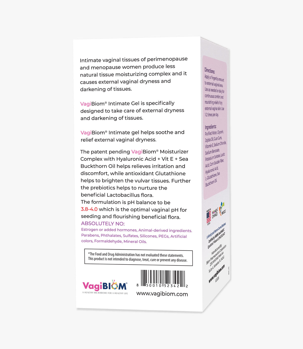 Gel Íntimo Femenino Externo - VagiBiom