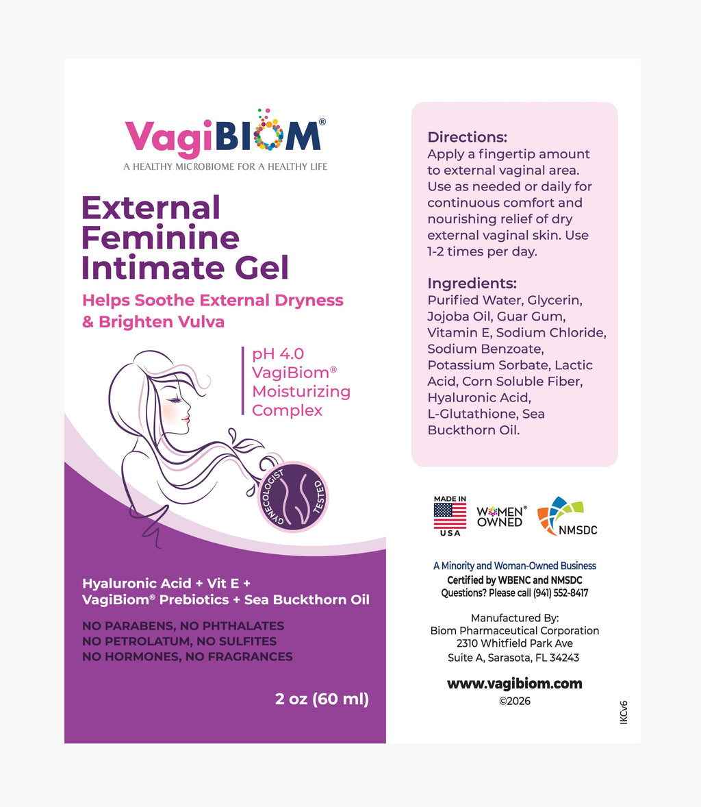 Gel Íntimo Femenino Externo - VagiBiom