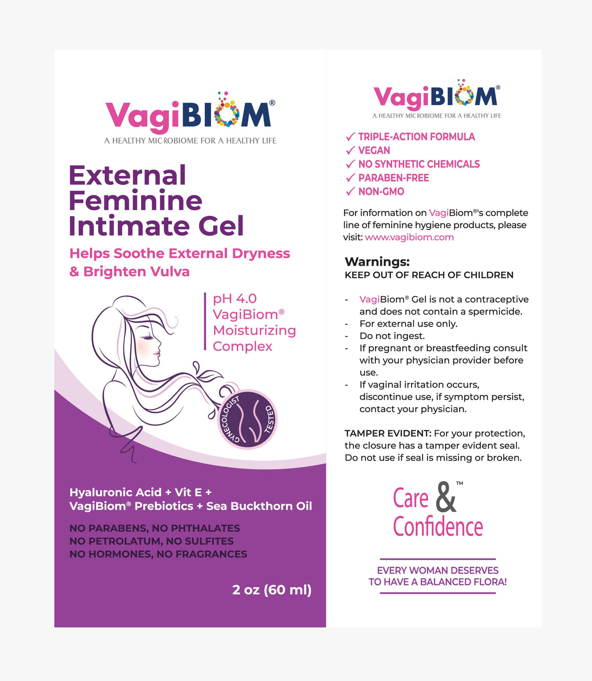 Gel Íntimo Femenino Externo - VagiBiom
