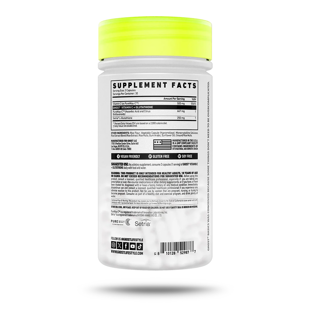 Basics Vitamina C + Glutatión - GHOST