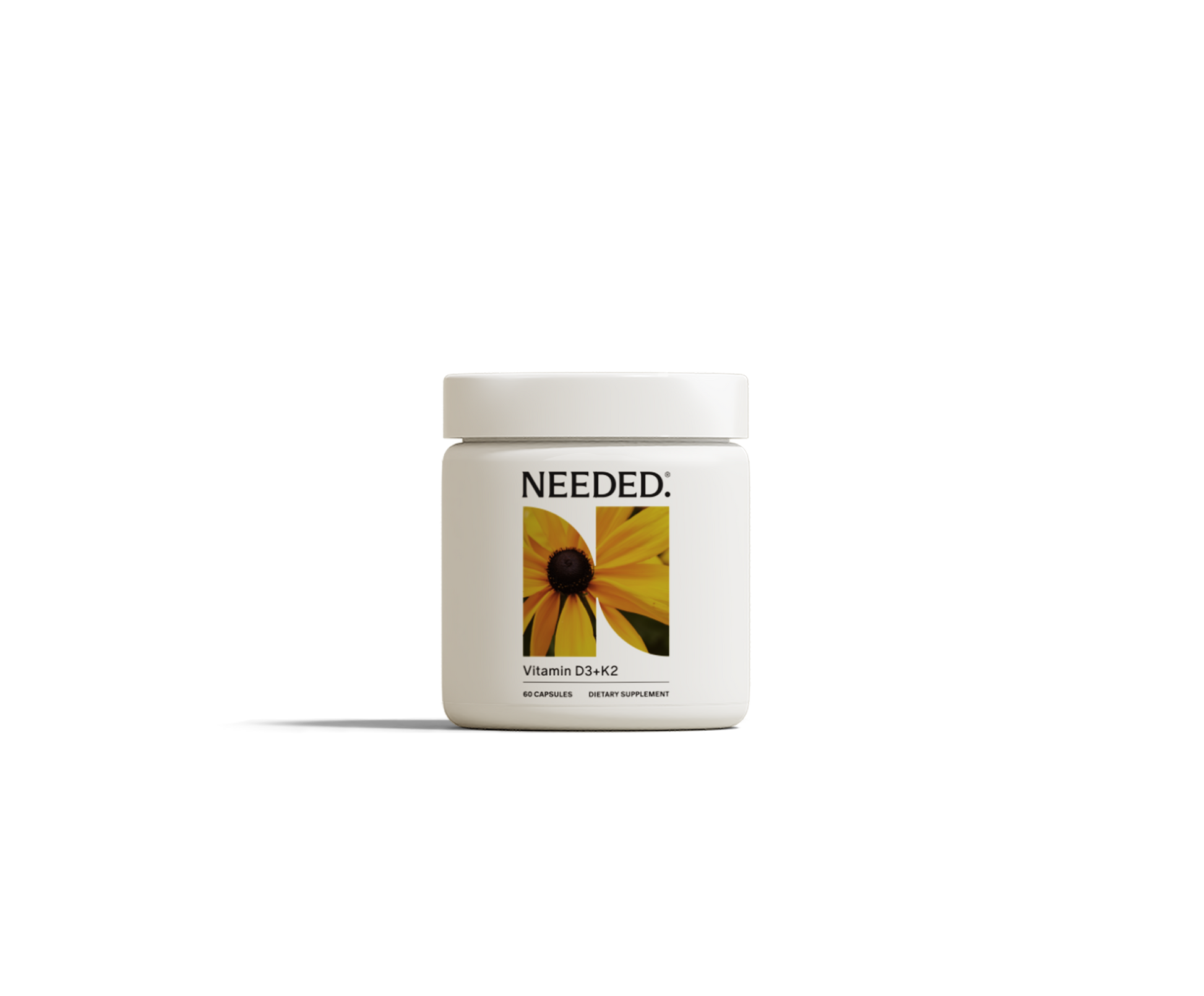 Vitamina D3 + K2 60 capsulas - Needed