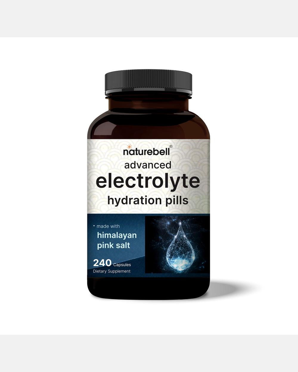 Cápsulas Avanzadas de Hidratación con Electrolitos - 240 Cápsulas - NatureBell